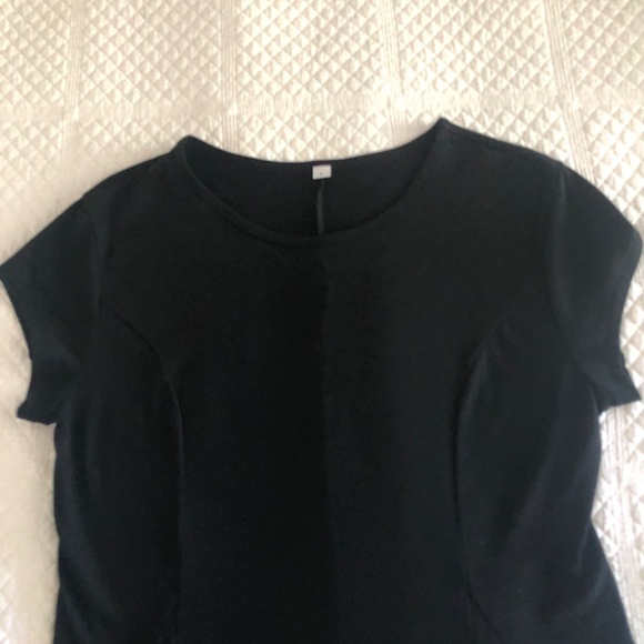 LONG BLACK JERSEY KNIT DRESS🖤 - Picture 2 of 5